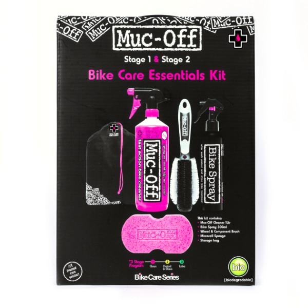 Muc-Off Bike Essentials kit, set za čiščenje v škatli